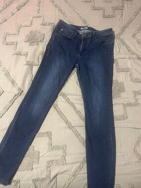 Wrangler Skinny Jeans in Deep Blue Wash